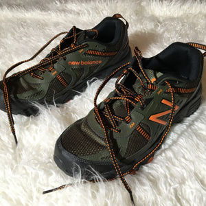 Size 11 Green/Orange New Balance 410V4 Trail Shoes